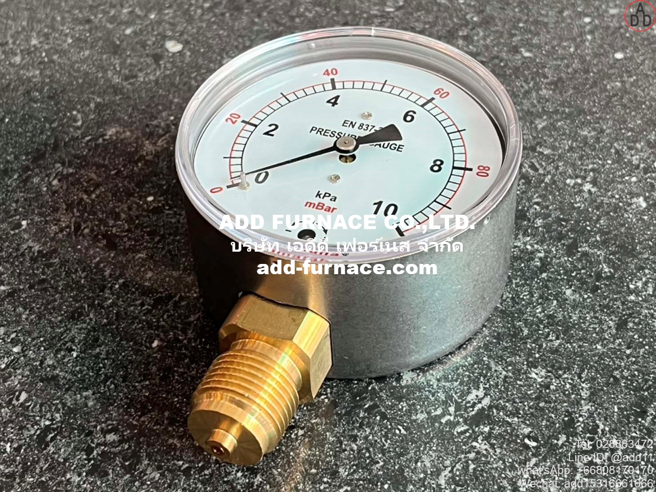 Yamataha Pressure Gauge 0-10kPa(0-100mBar) (11)